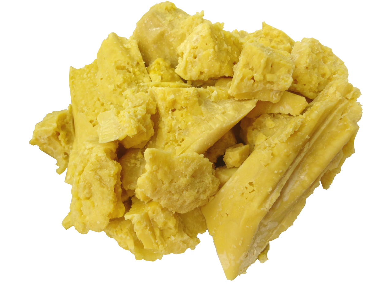 Shea Butter, Mango Butter, Cocoa Butter, White & Yellow Beeswax Set Each  Butter is 8 Oz, Organic and Raw 2.5 Lb Total 